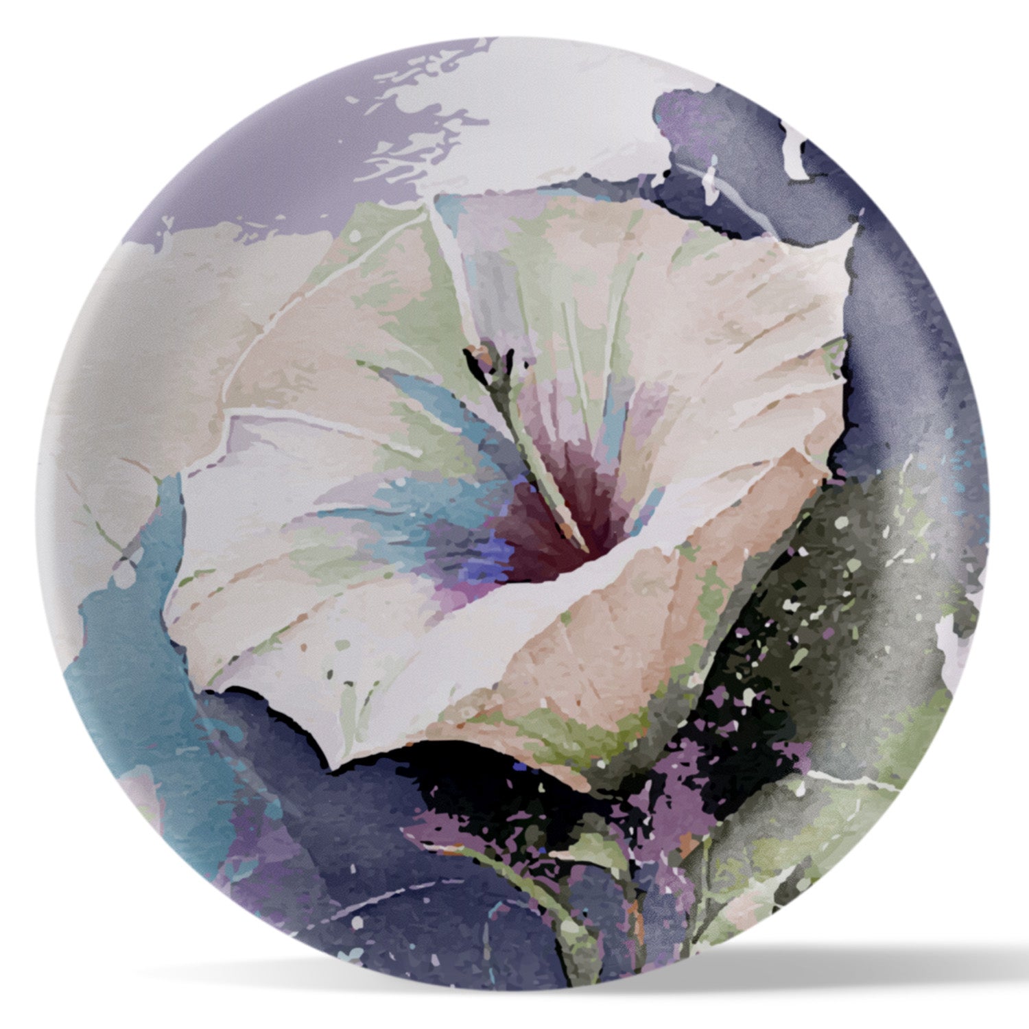 English Lily Wall Plate