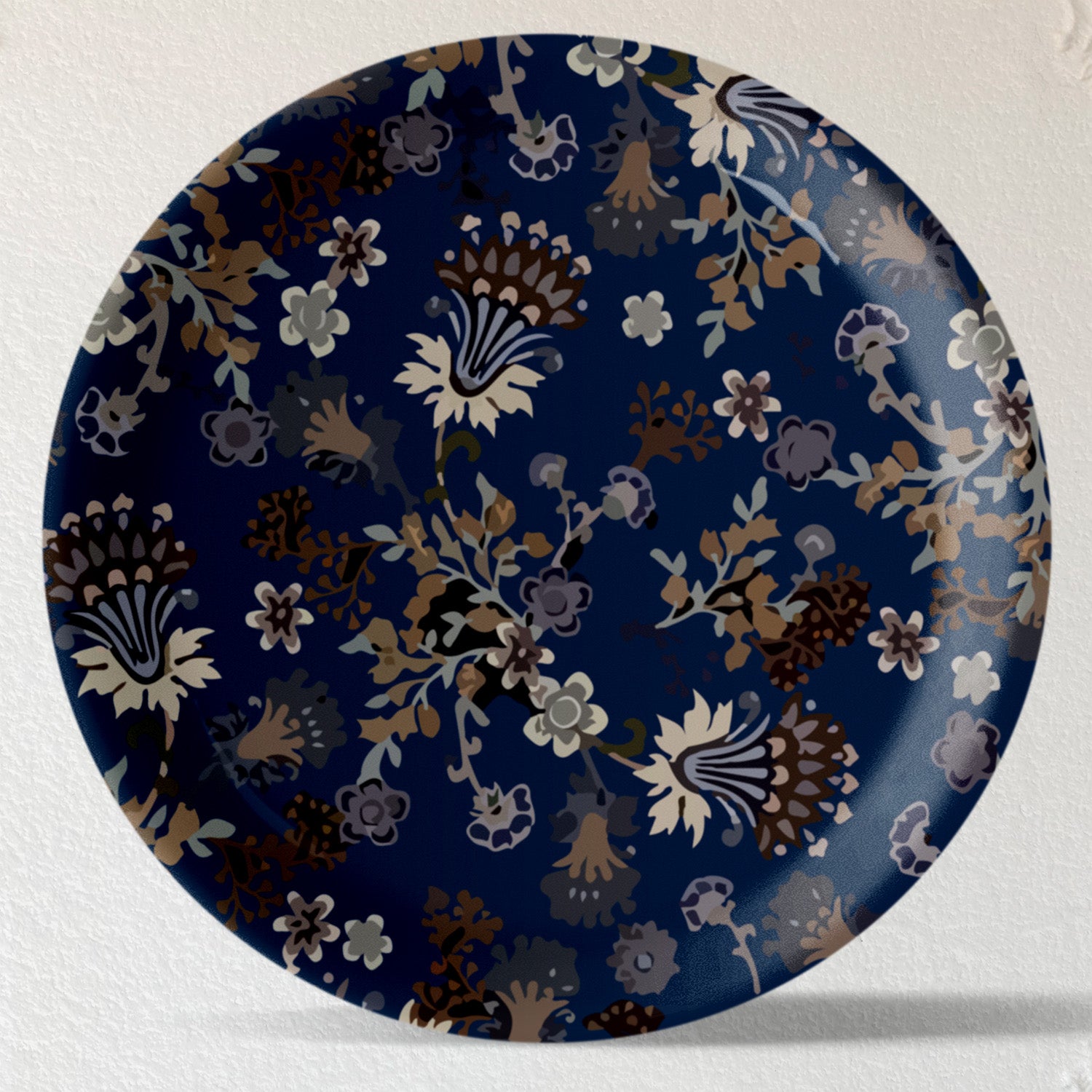 Classic Floral Wall Plate