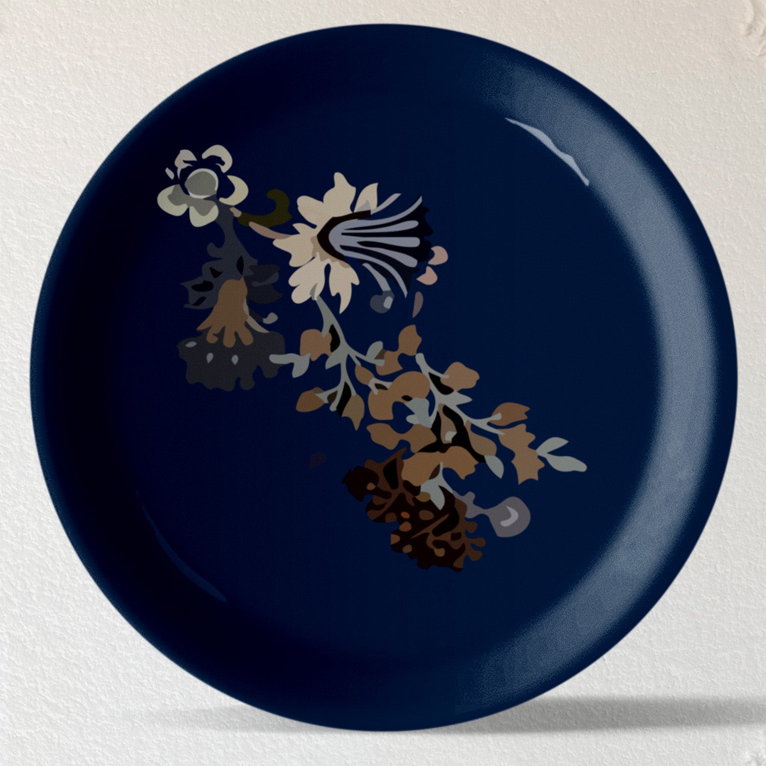 Classic Flower Wall Plate