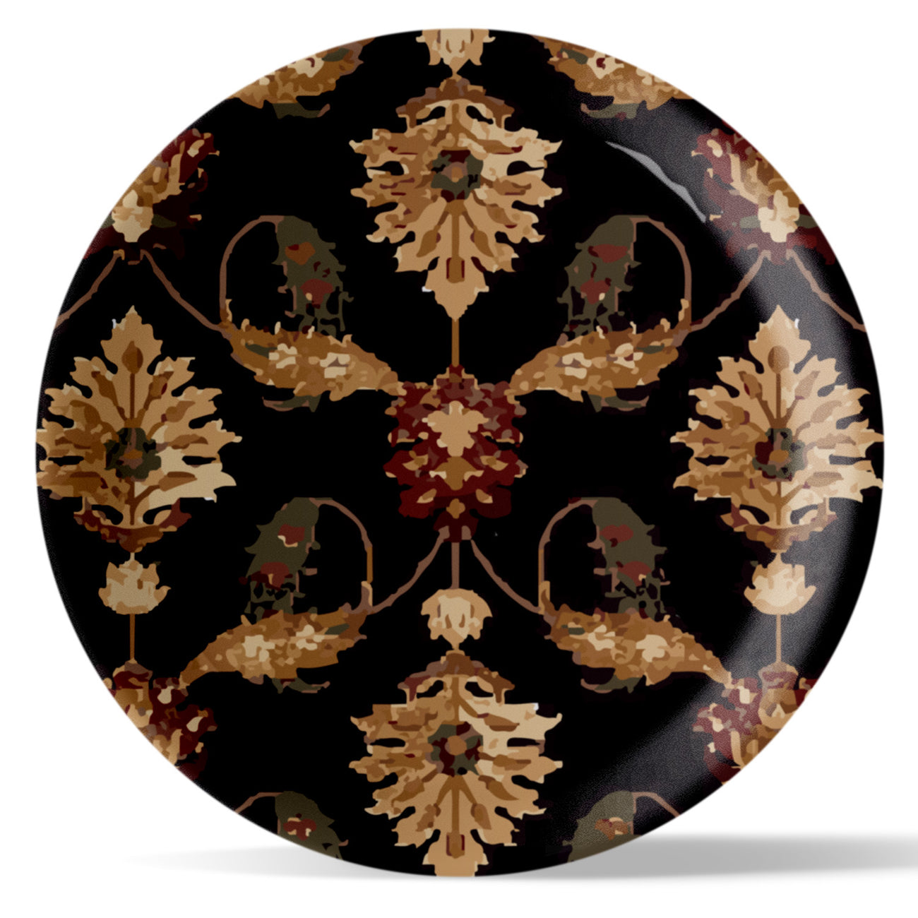 Contemporary Floral Wall Plate