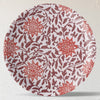 Ethnic Floral Printed Dual Tone Wall Plate