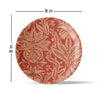 Ethnic Floral and Leaf Printed Wall Plate