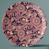 Ikat Print Porcelain Wall Plate Set of 5