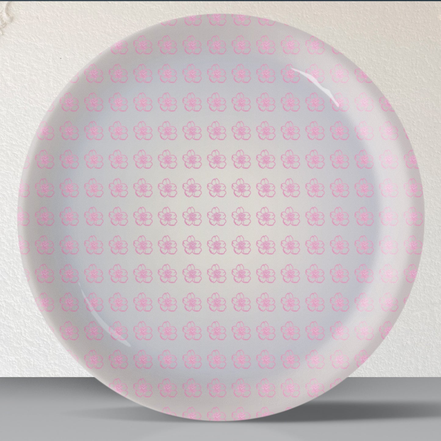 Spring-Inspired Art for Serene Spaces floral porcelain plate