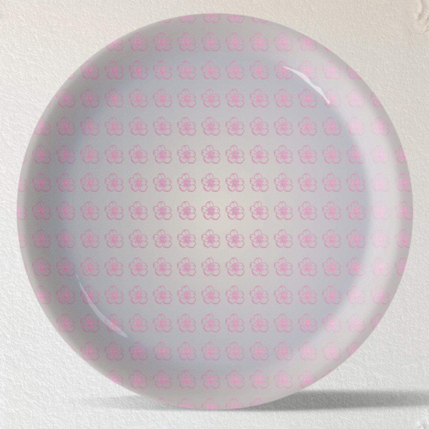 Spring-Inspired Art for Serene Spaces floral porcelain plate