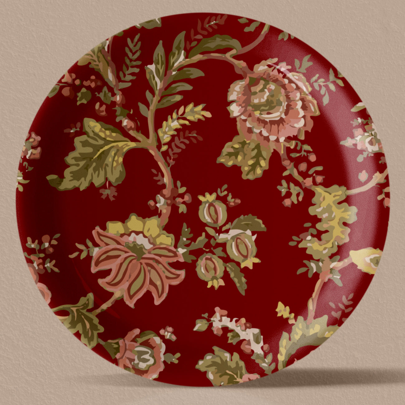 Ethnic Printed Wall Plate