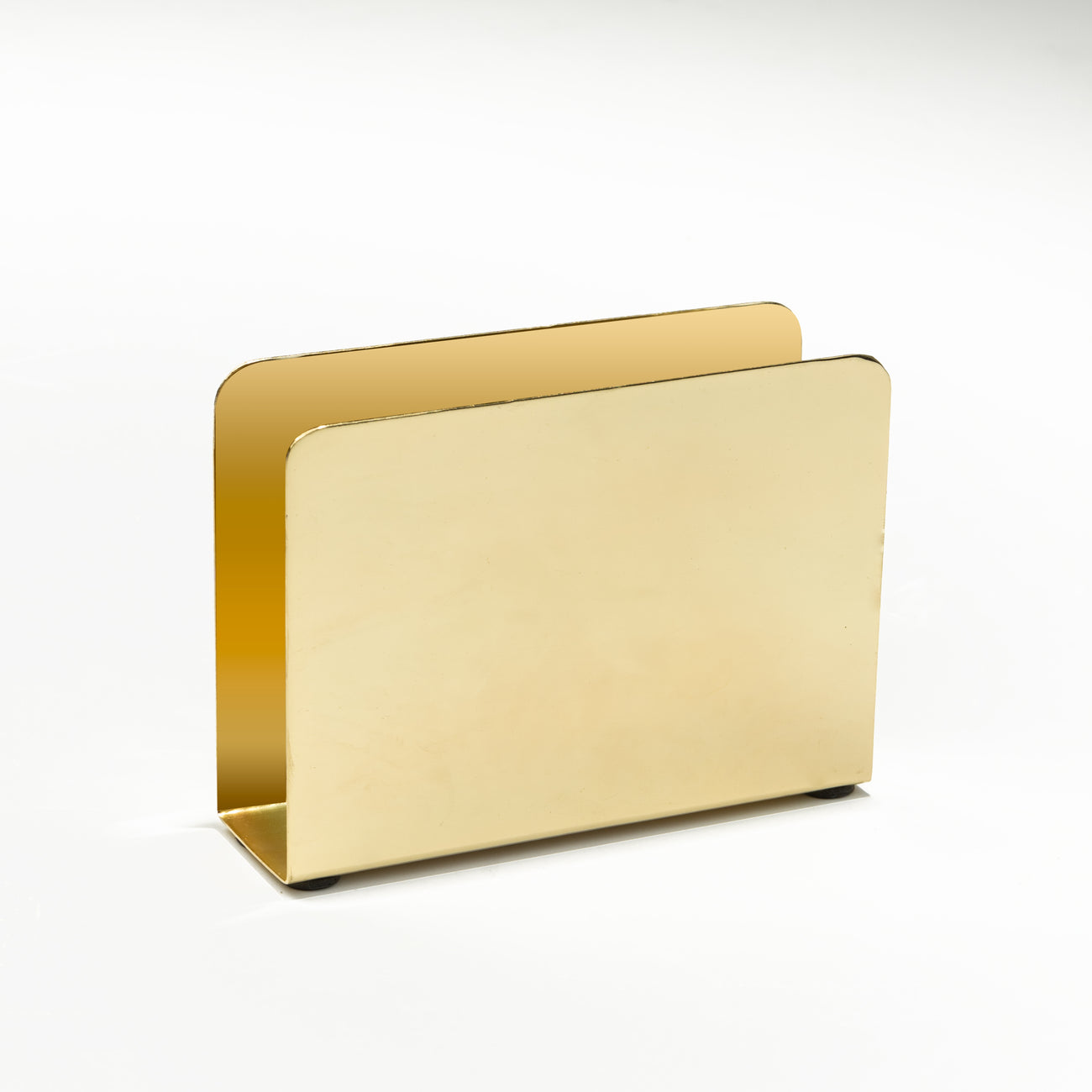 Gleam Rectangle Napkin Holder - Gold