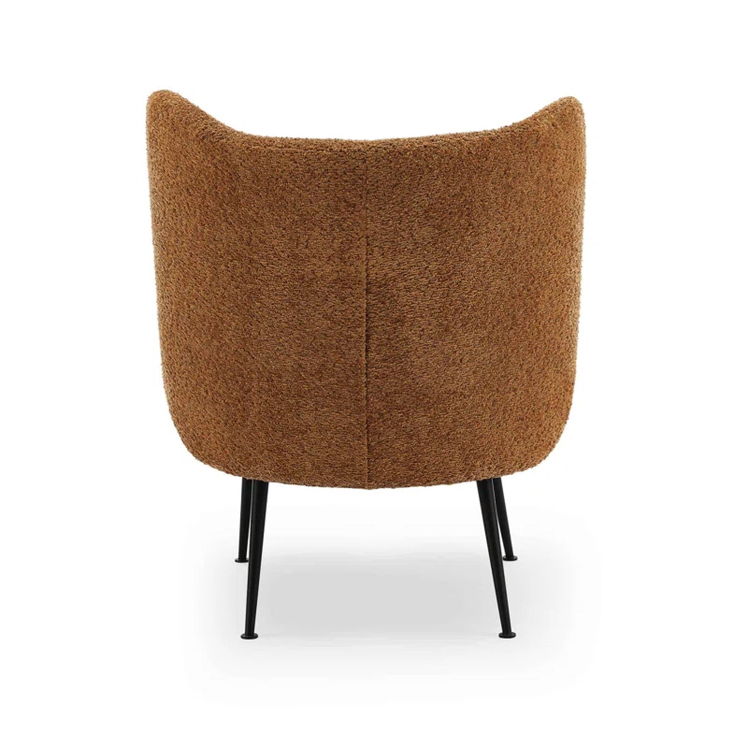 Online Best Boucle Brown Lounge Chair Best Price