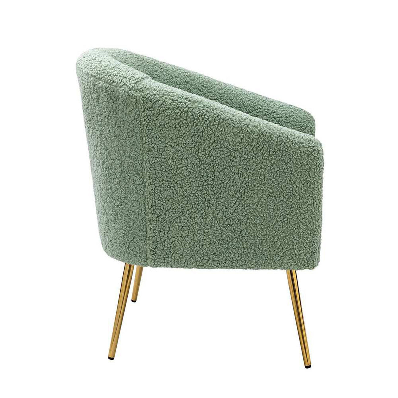 Online Best Modern Touch Velvet Chair White Shop Now