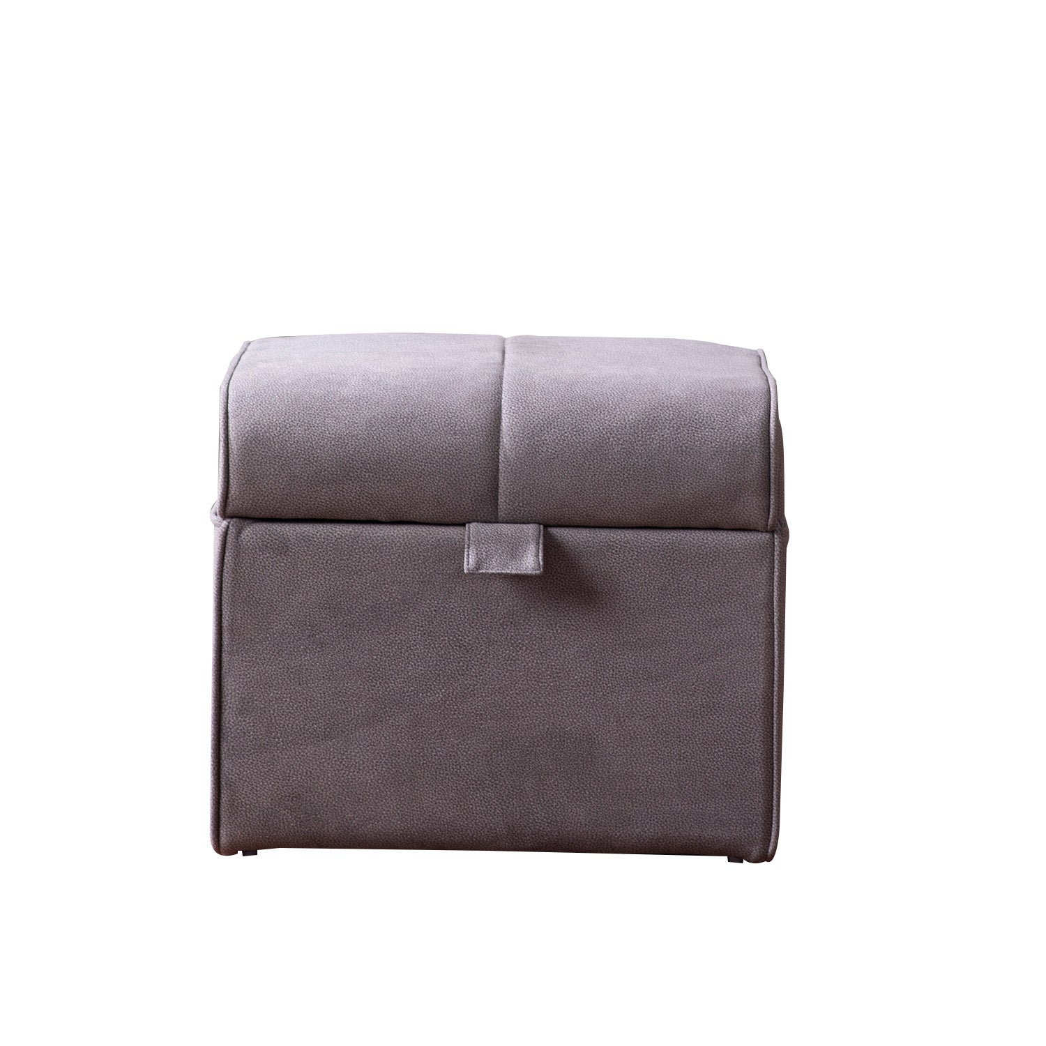 Online Depot Collection Grey Storage Ottoman Best Price