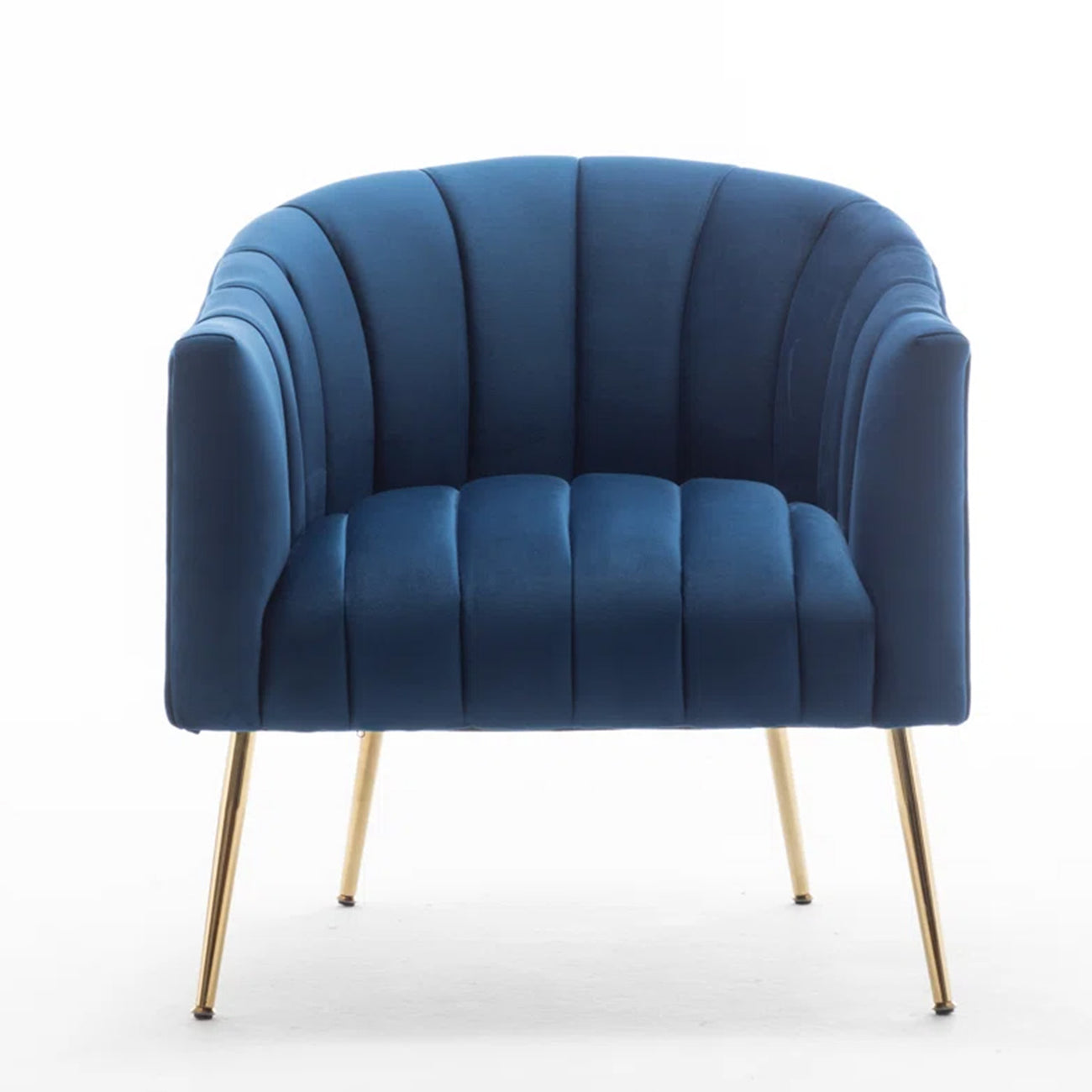 Online Gilded Lounge Armchair Elegance Velvet Blue Best Price 