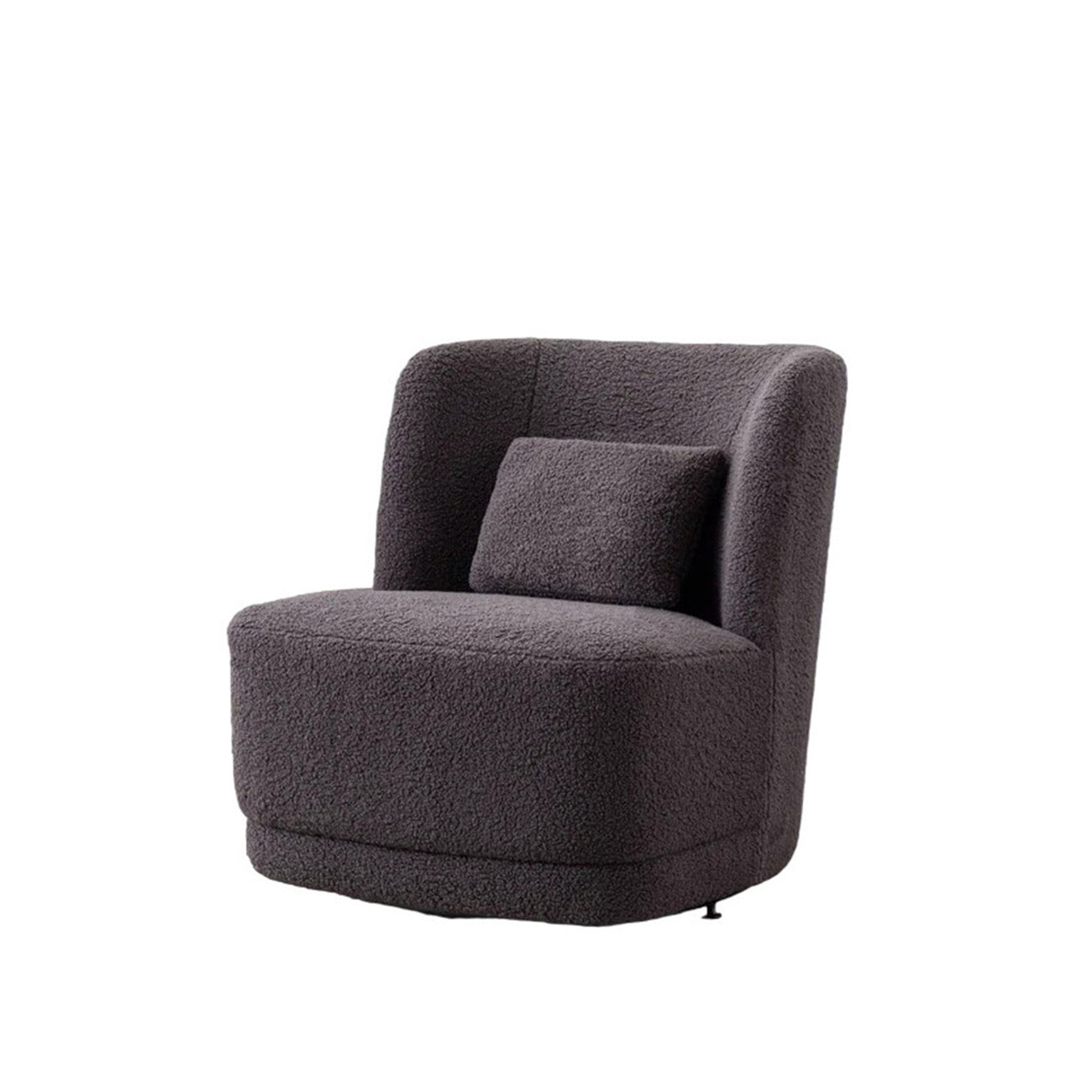 Online Sumptuous Boucle Accent Chair Grey India Shop