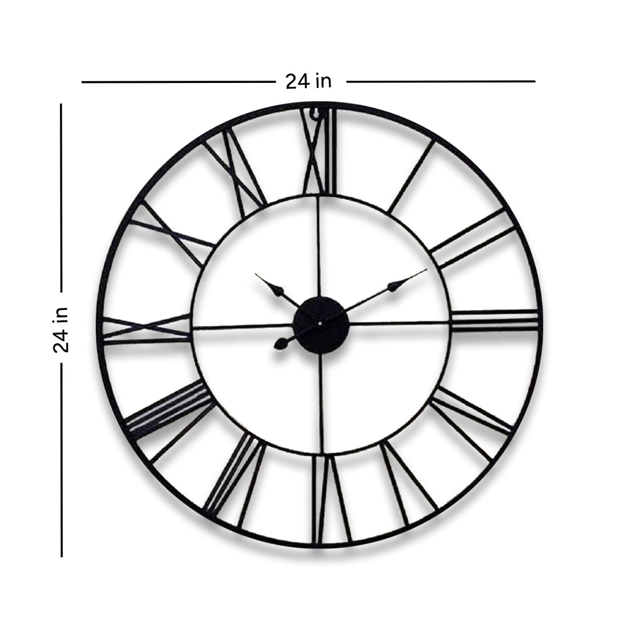 Online best price Midnight Roman Time Wall Clock 