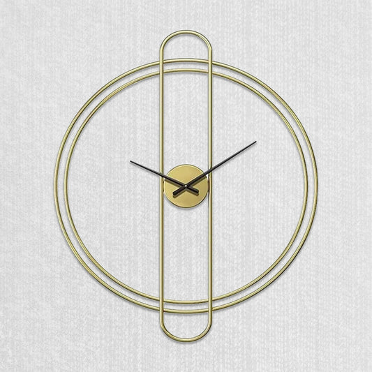 Buy Regal Gold Display Wall Clock Online