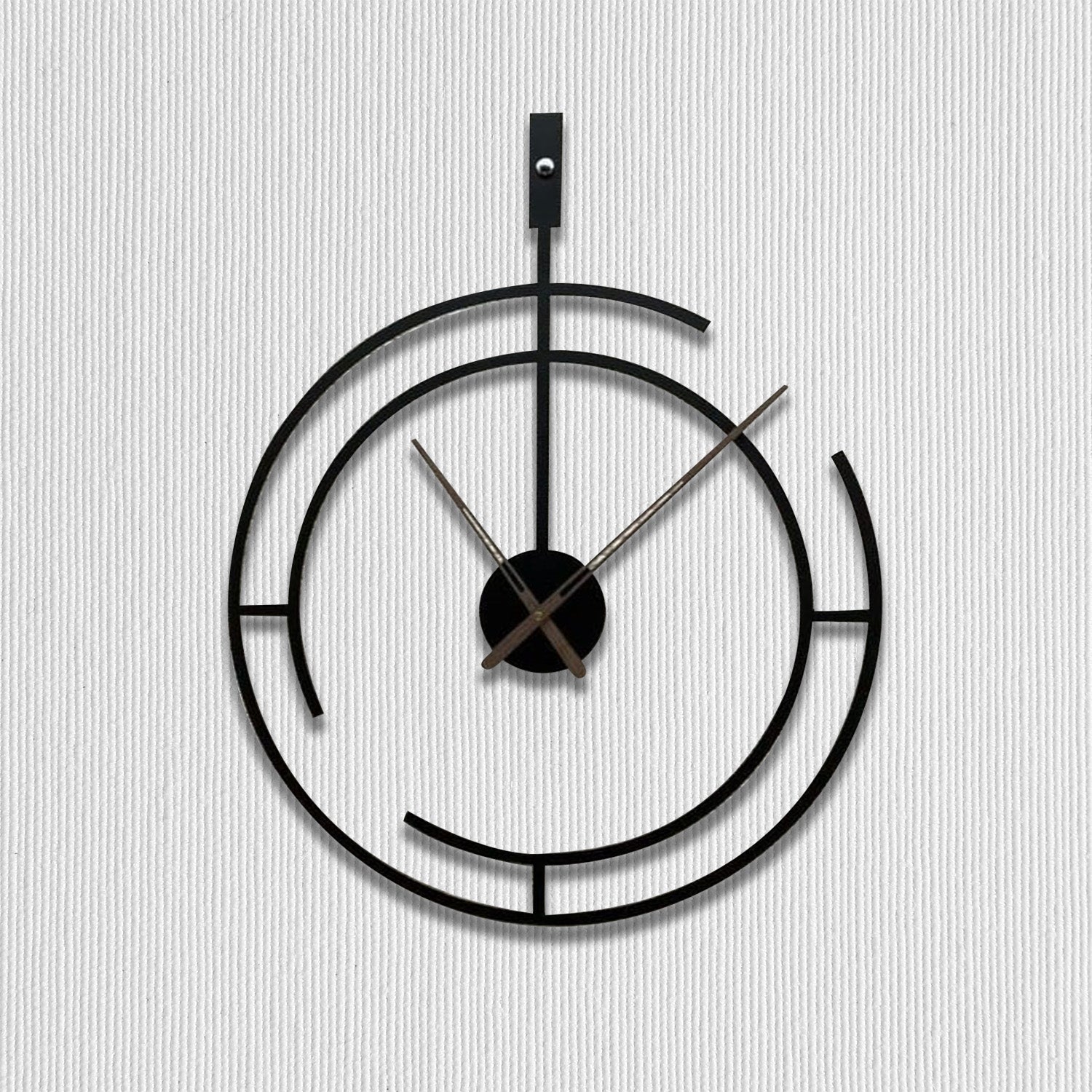 Ravenous Black Dial Wall Clock