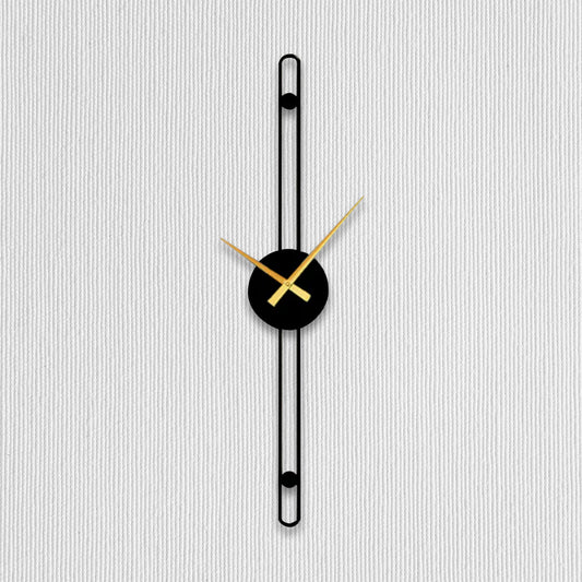 Elegant Iron Timekeeper Wall Clock