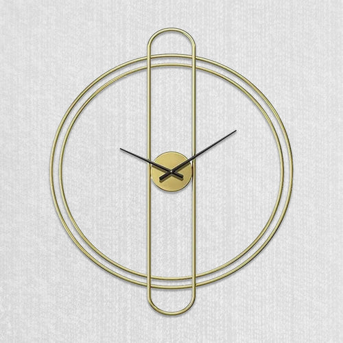 Regal Gold Display Wall Clock