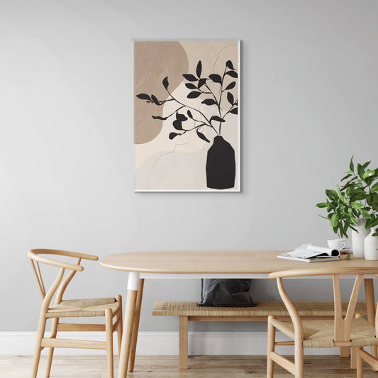 Modern Vase Canvas Wall Art Abstract Painting
