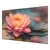 Lotus Flower Serenity Wall Painting