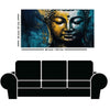 Tranquil Buddha Face Wall Painting