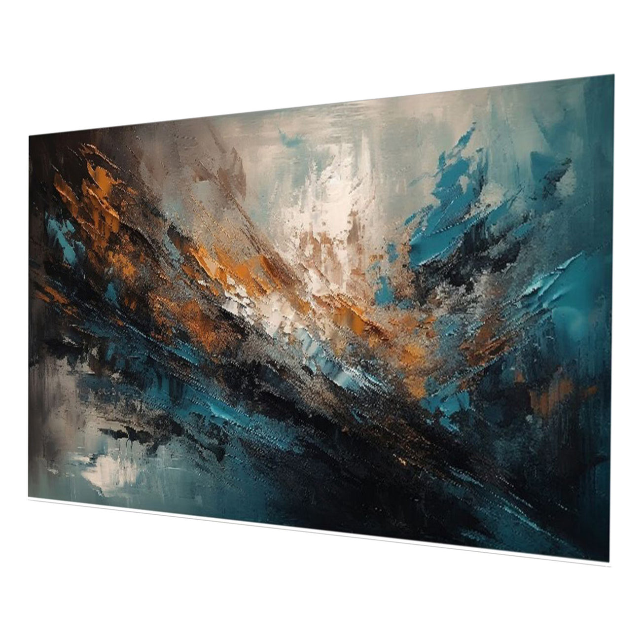 Dynamic Abstract: Color Harmony Wall Painting