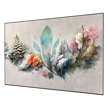 Vibrant Floral Elegance: Wall Painting
