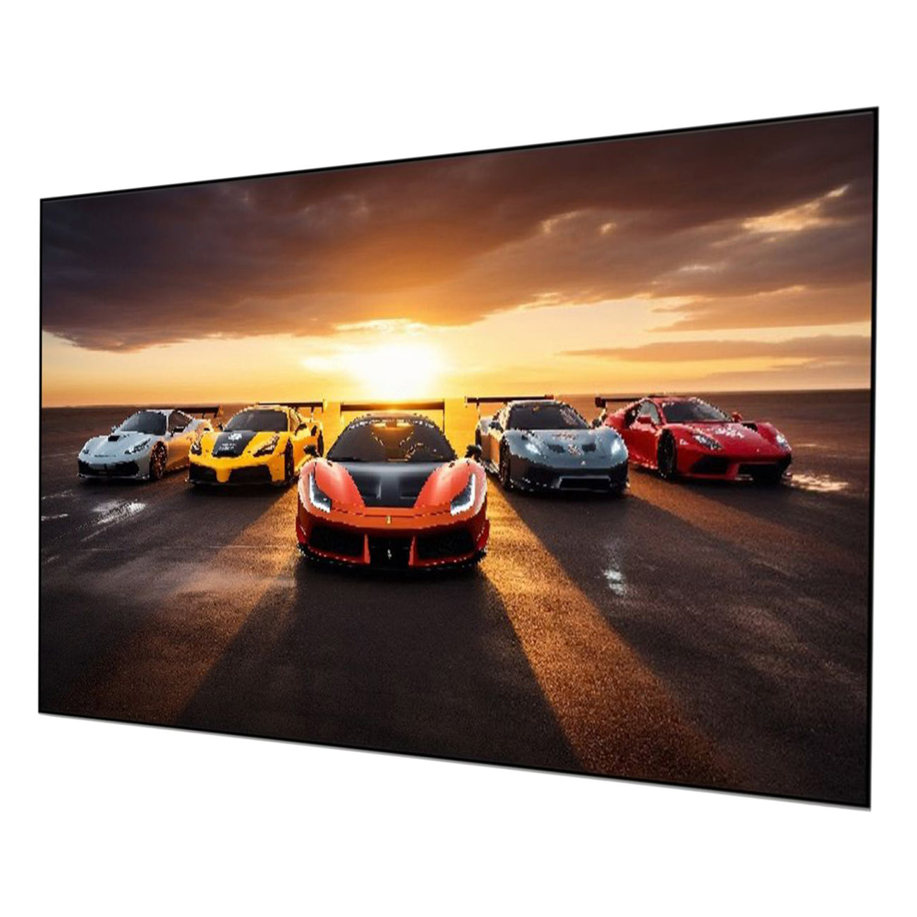 Speed and Beauty: Sports Cars Wall Painting