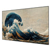 The Great Wave: Nature's Majesty Wall Painting