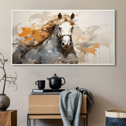 Majestic Horse: Grace and Strength Wall Painting