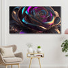 Mesmerizing Rose in Vibrant Hues Wall Painting