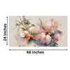 Elegant Bouquet: Capturing Nature's Beauty Wall Painting