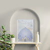 Serene Blue Mosque Wall Art Wall Painting