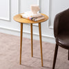 Round shape Aluminium side table