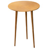 buy designer round aluminium side table