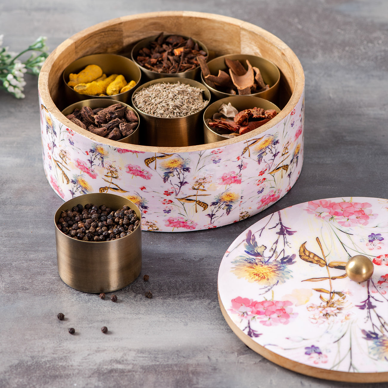 spice box for kitchen