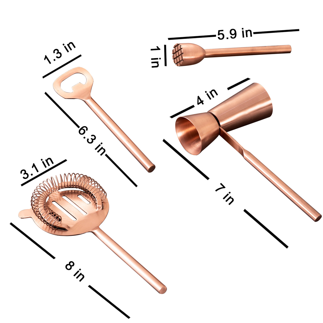 dimensions of Cork Screw Opener 