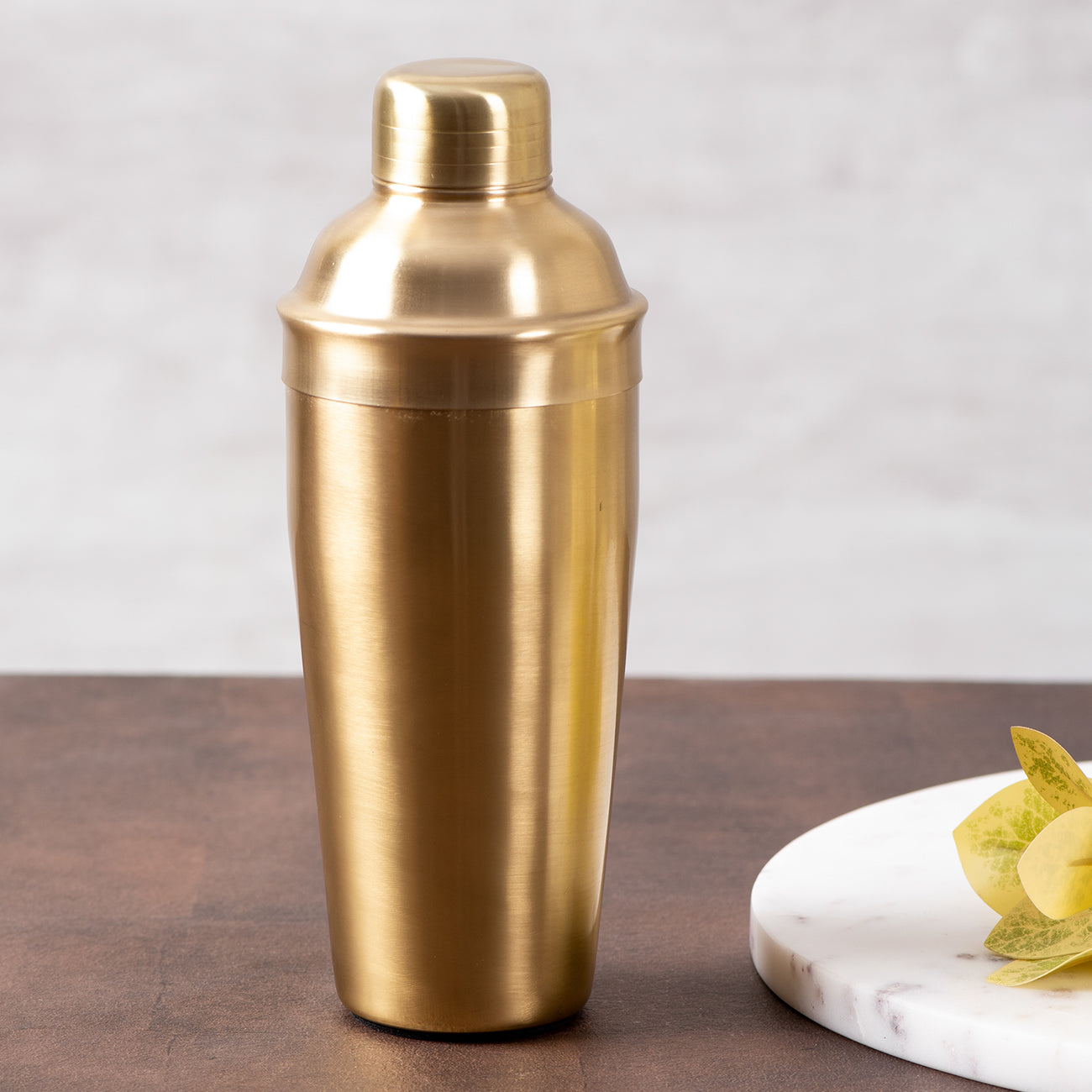 gold cocktail shaker