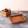 Cane Handle Spoon Stand & Tray