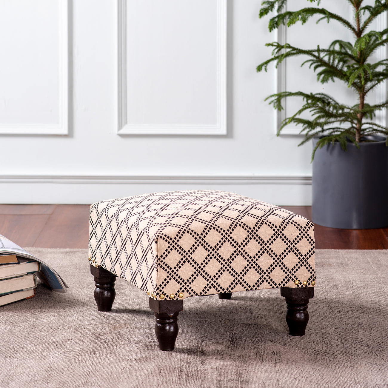 Wooden Foot Stool