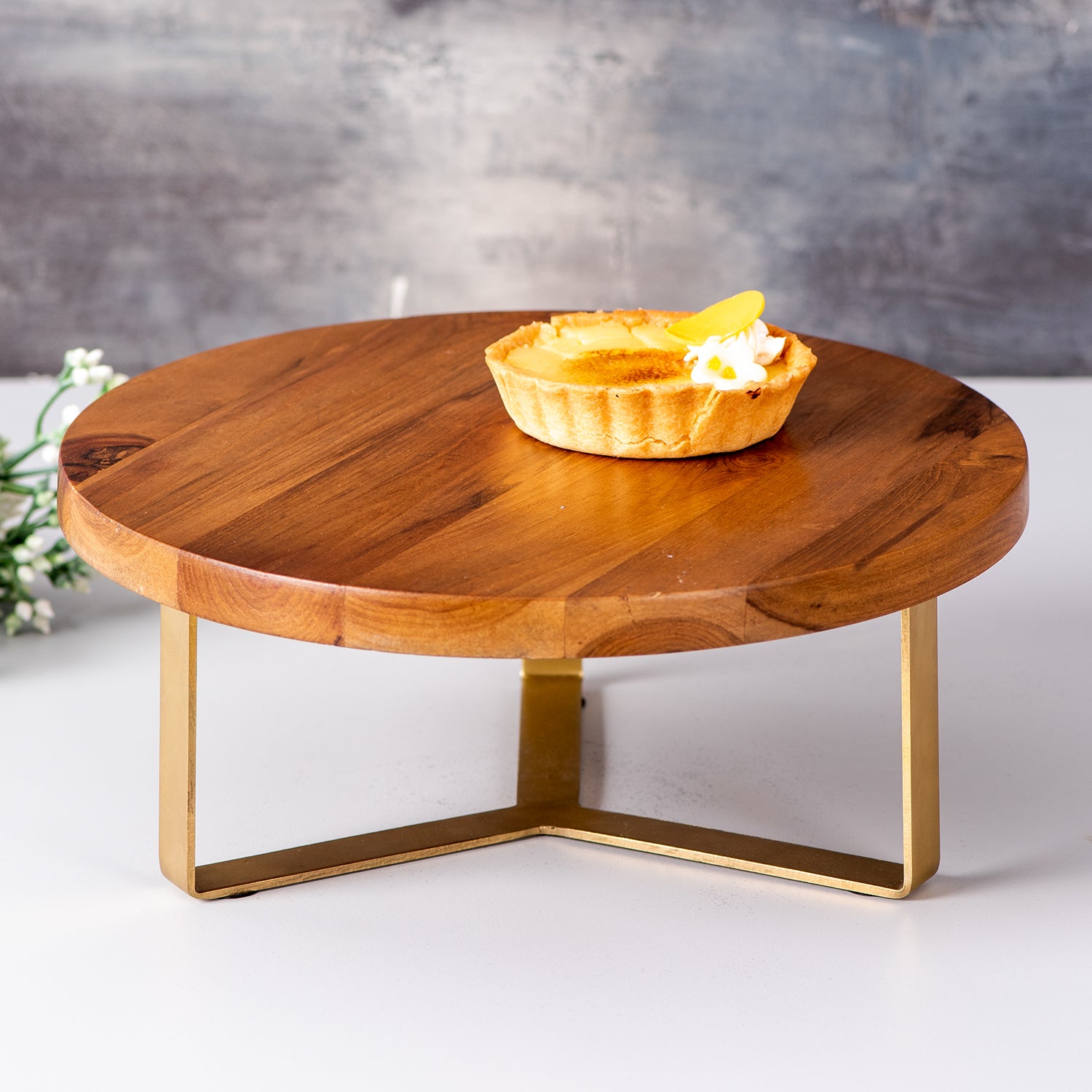 Charlotte Glass Pedestal Cake Stand Plate + Reviews | Crate & Barrel